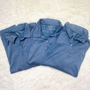 Dover Saddlery Short Sleeve Polo Shirt Blue Size XL
